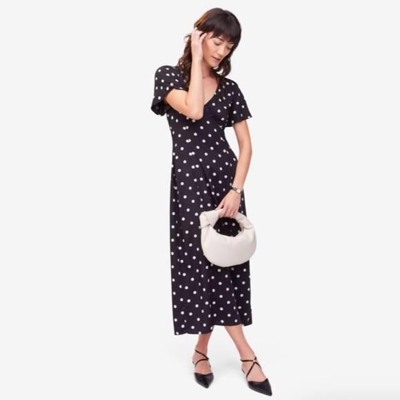 NWT Melie Bianco Alexandra Top Handle Bag in Cream - Picture 2 of 5